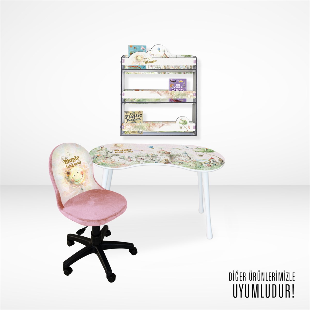 CASTLE ÜÇLÜ DUVAR RAFI