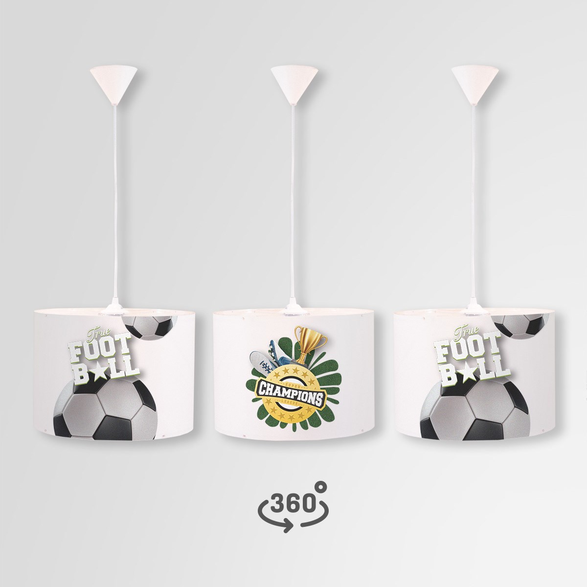 CHAMPIONS DAİRE SARKIT AYDINLATMA (LARGE)