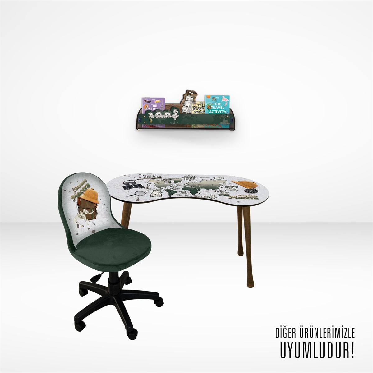 EXPLORER TEKLİ DUVAR RAFI