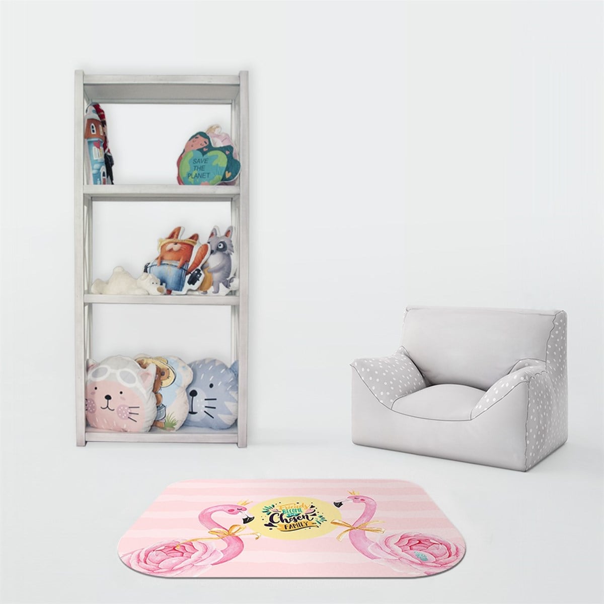 FLAMİNGOLAR ÇOCUK MATI