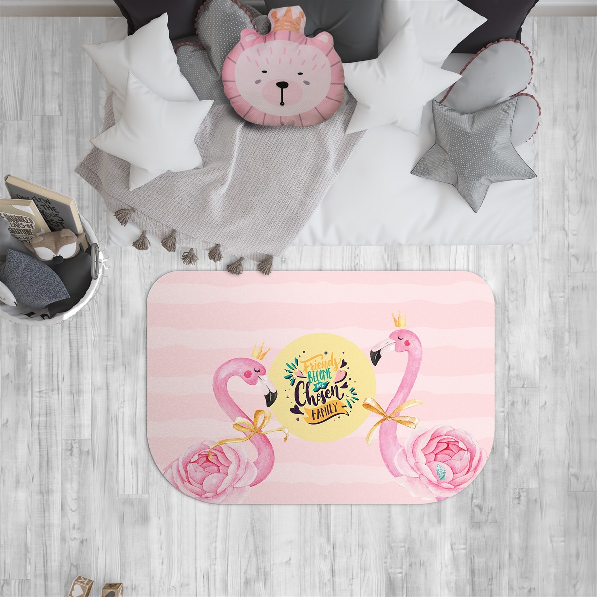 FLAMİNGOLAR ÇOCUK MATI