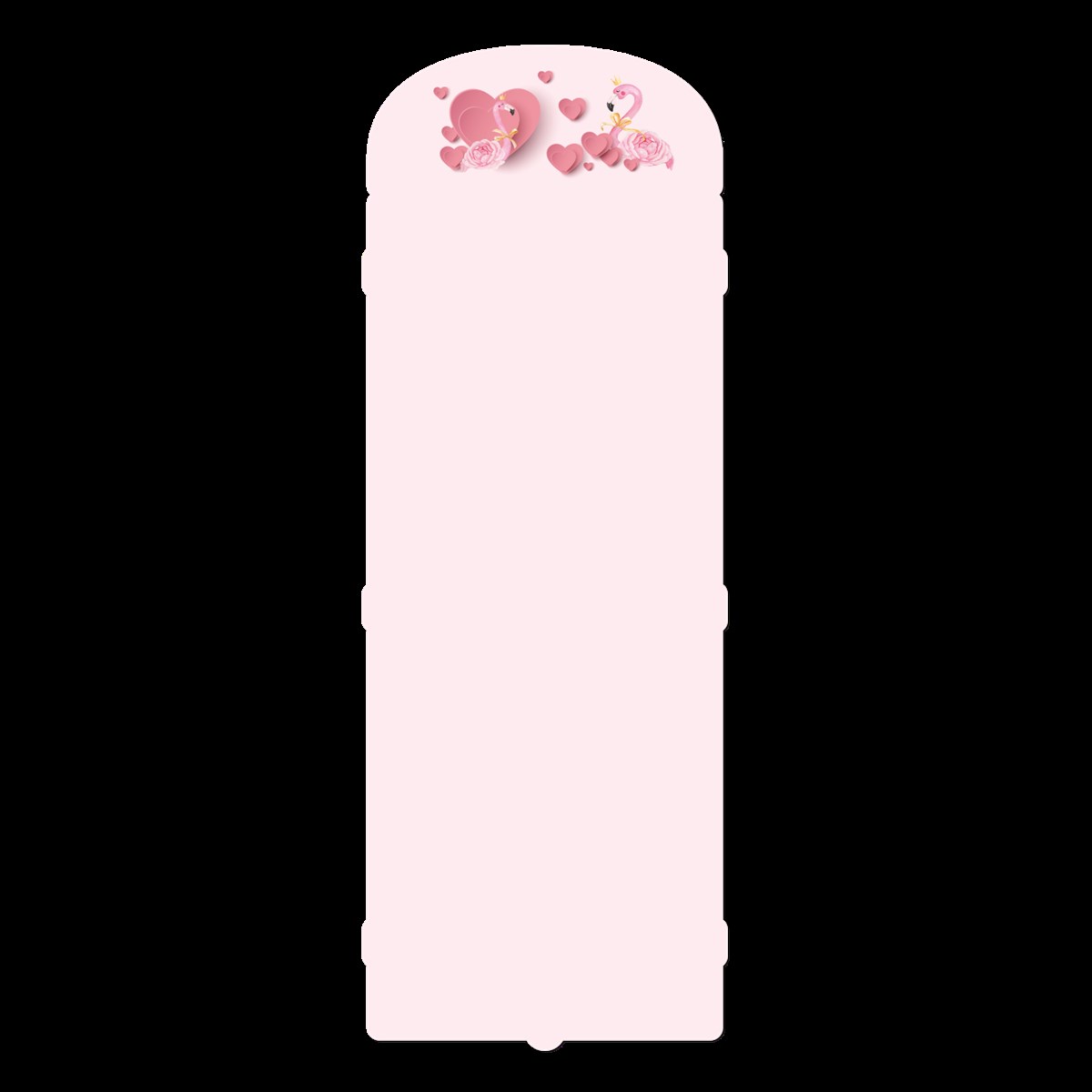 FLAMİNGOLAR LOU KİTAPLIK - SEPERATÖRLÜ