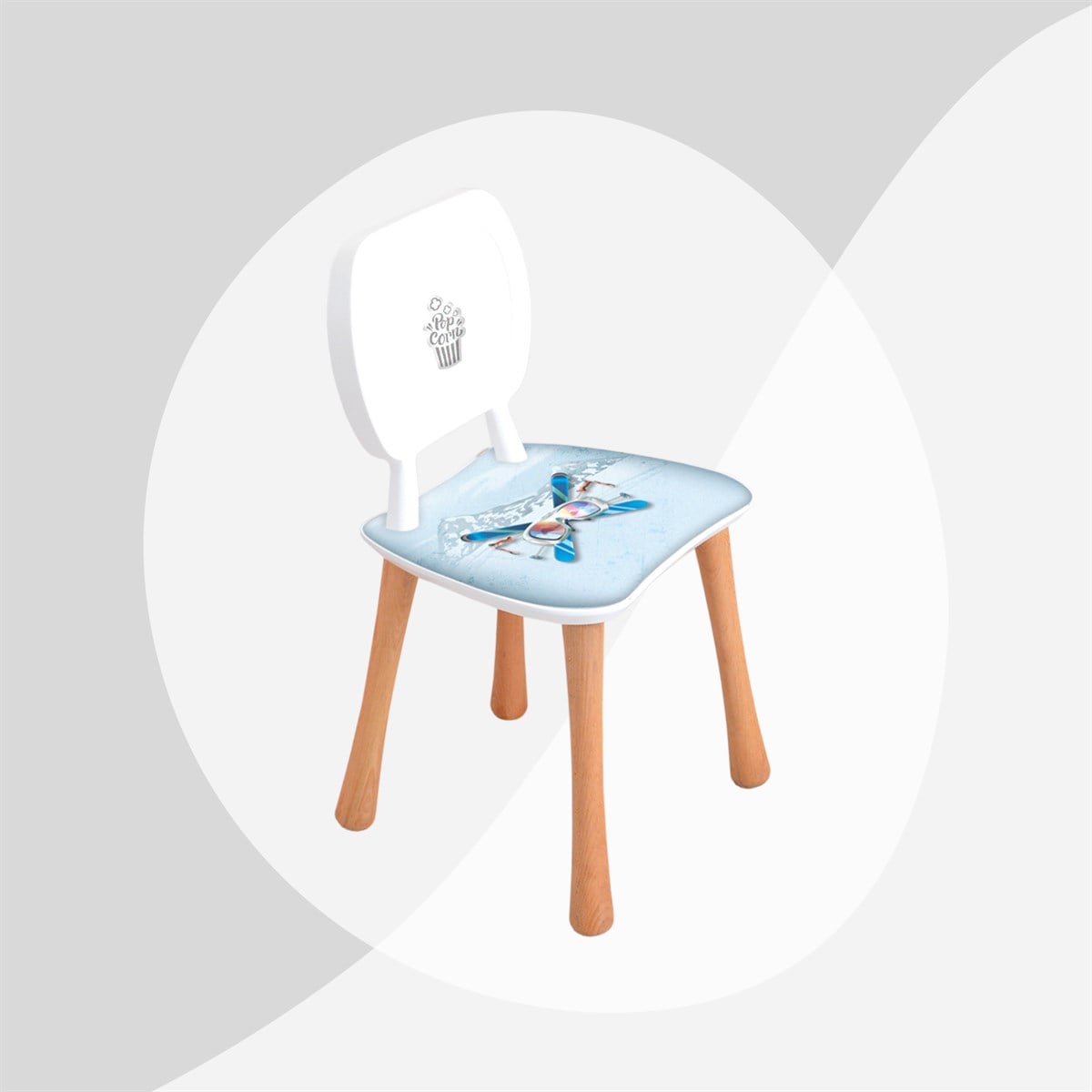 Kayak Kız Aktivite Sandalye (5-9 Yaş)
