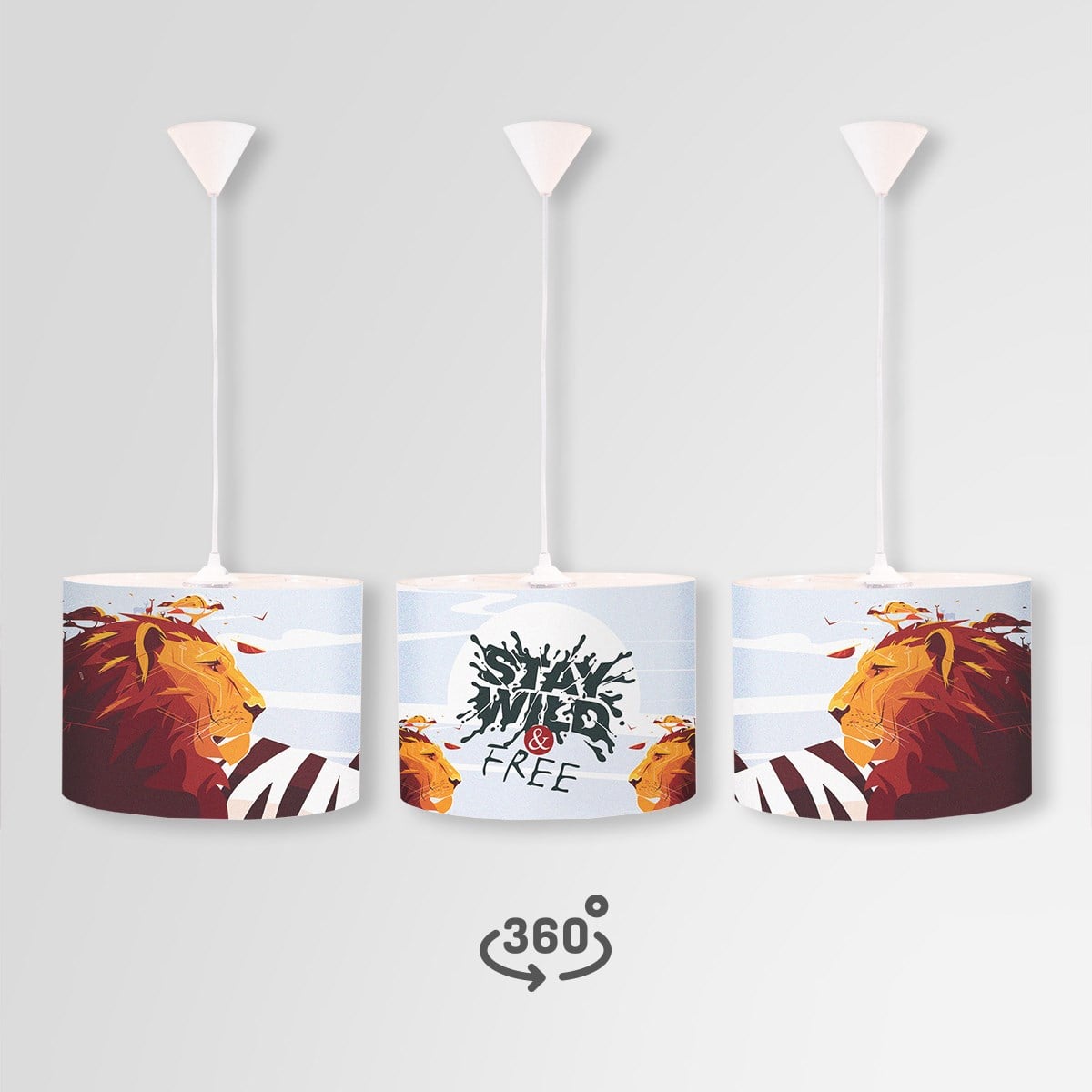 KING DAİRE SARKIT AYDINLATMA (LARGE)