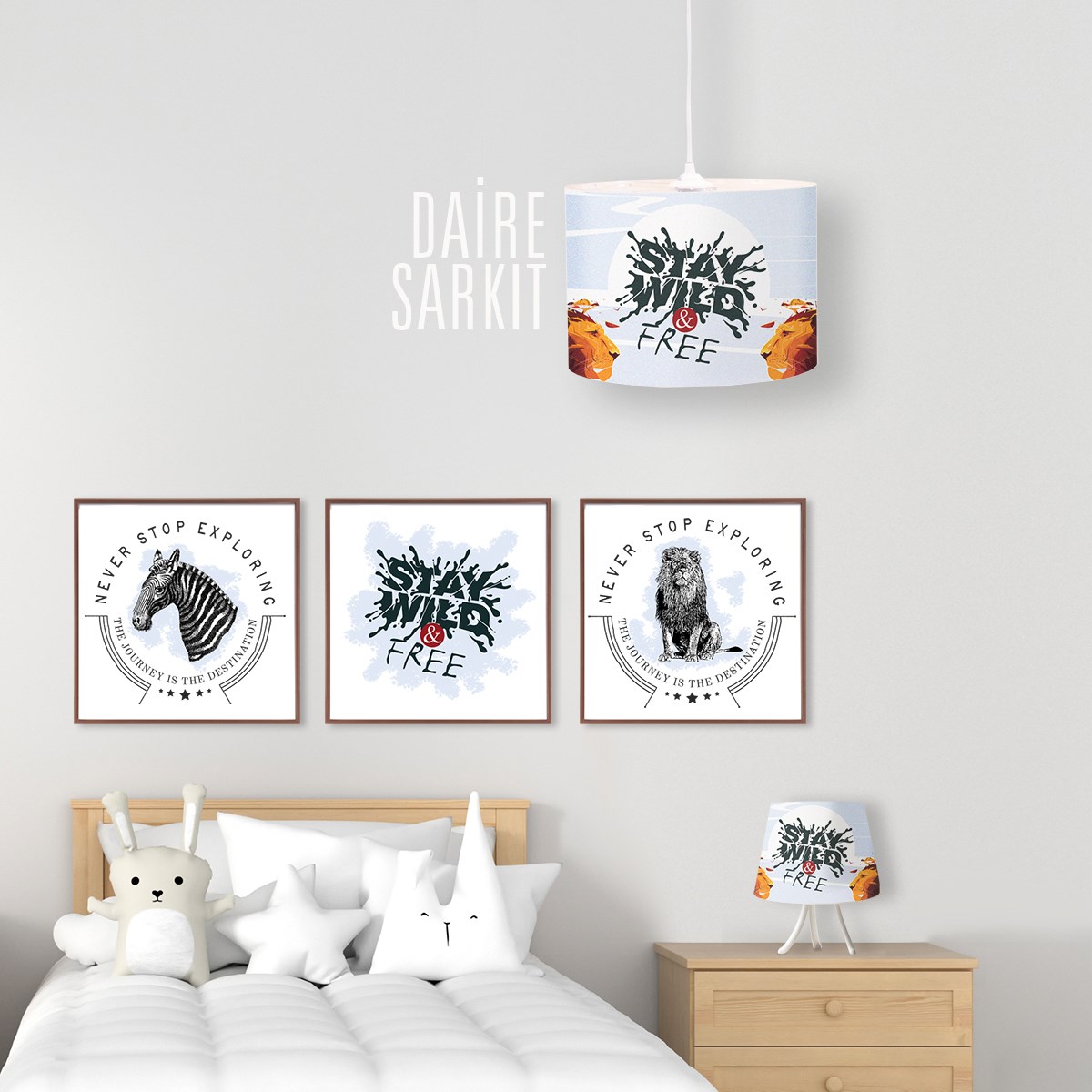 KING DAİRE SARKIT AYDINLATMA (LARGE)