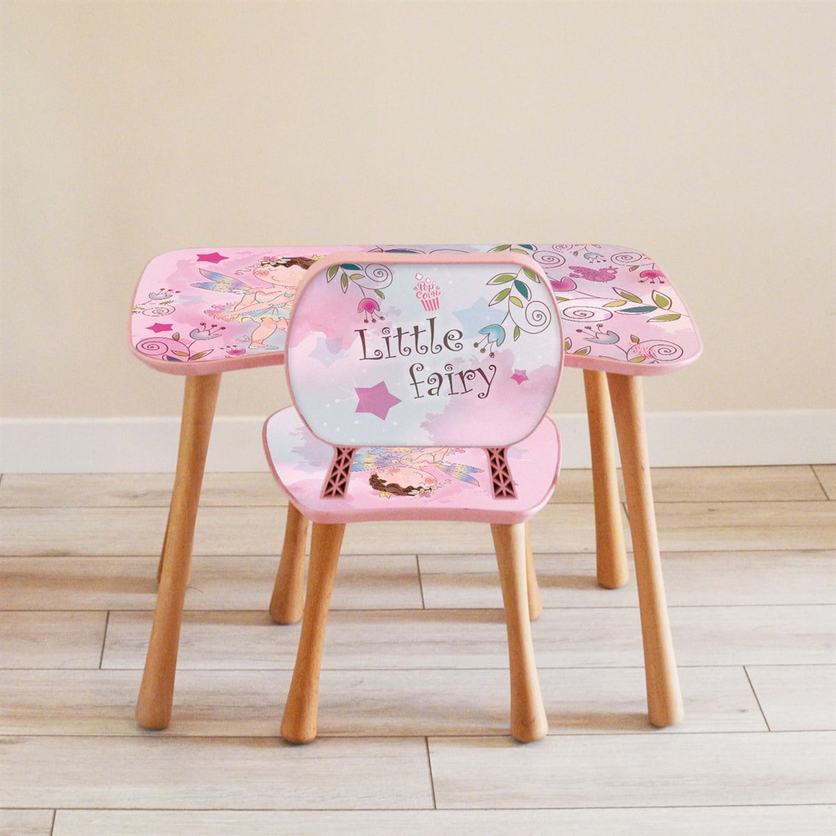 Little Fairy Sandalyeli Aktivite Masa Seti (2-4 Yaş)