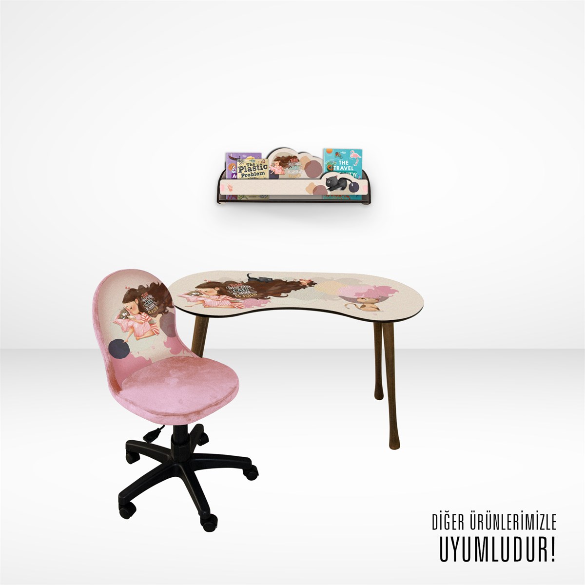 PETTING TEKLİ DUVAR RAFI