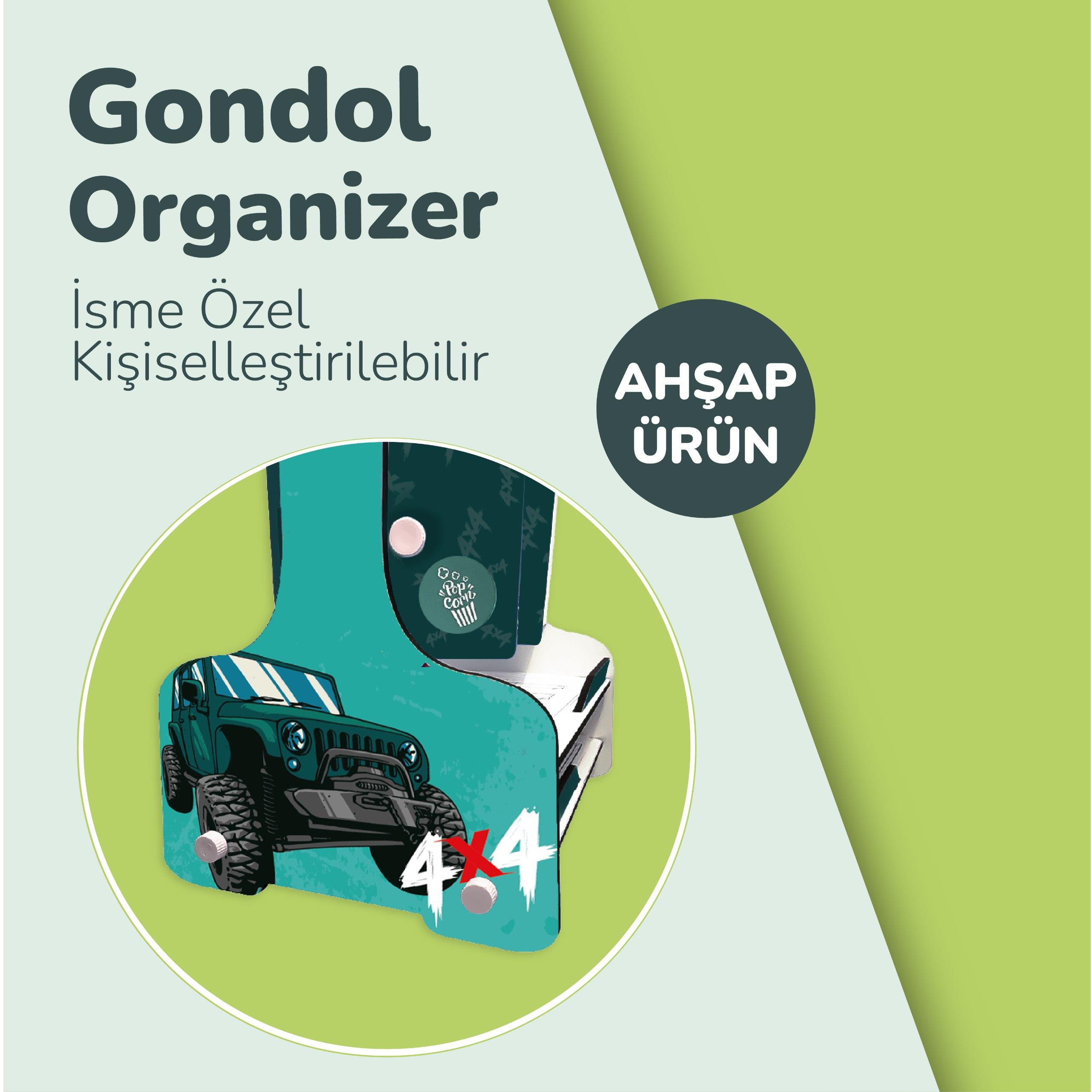 POPCORN GONDOL ORGANIZER ERKEK