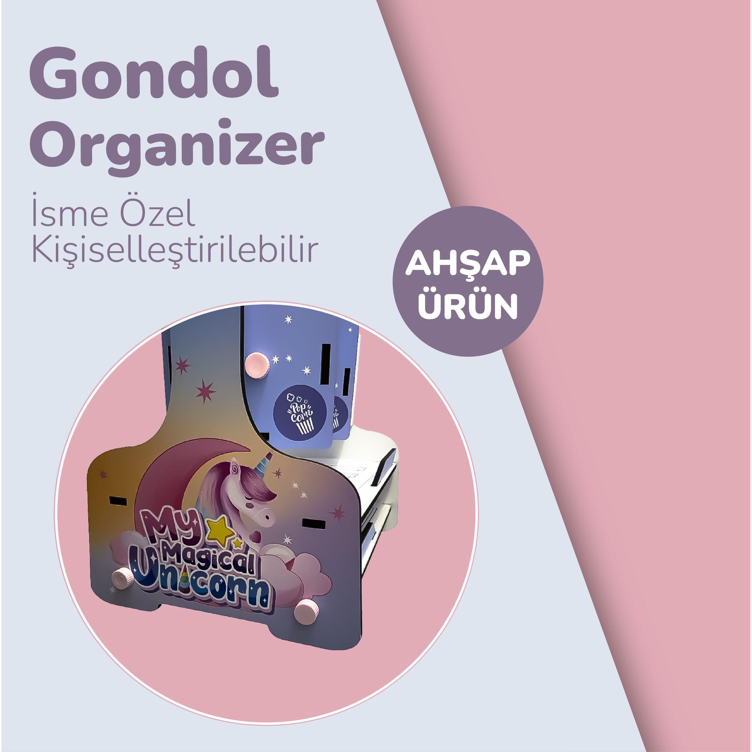 POPCORN GONDOL ORGANIZER KIZ