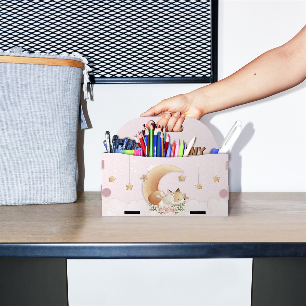 POPCORN KALEMLİK ORGANİZER FOX&BUNNY