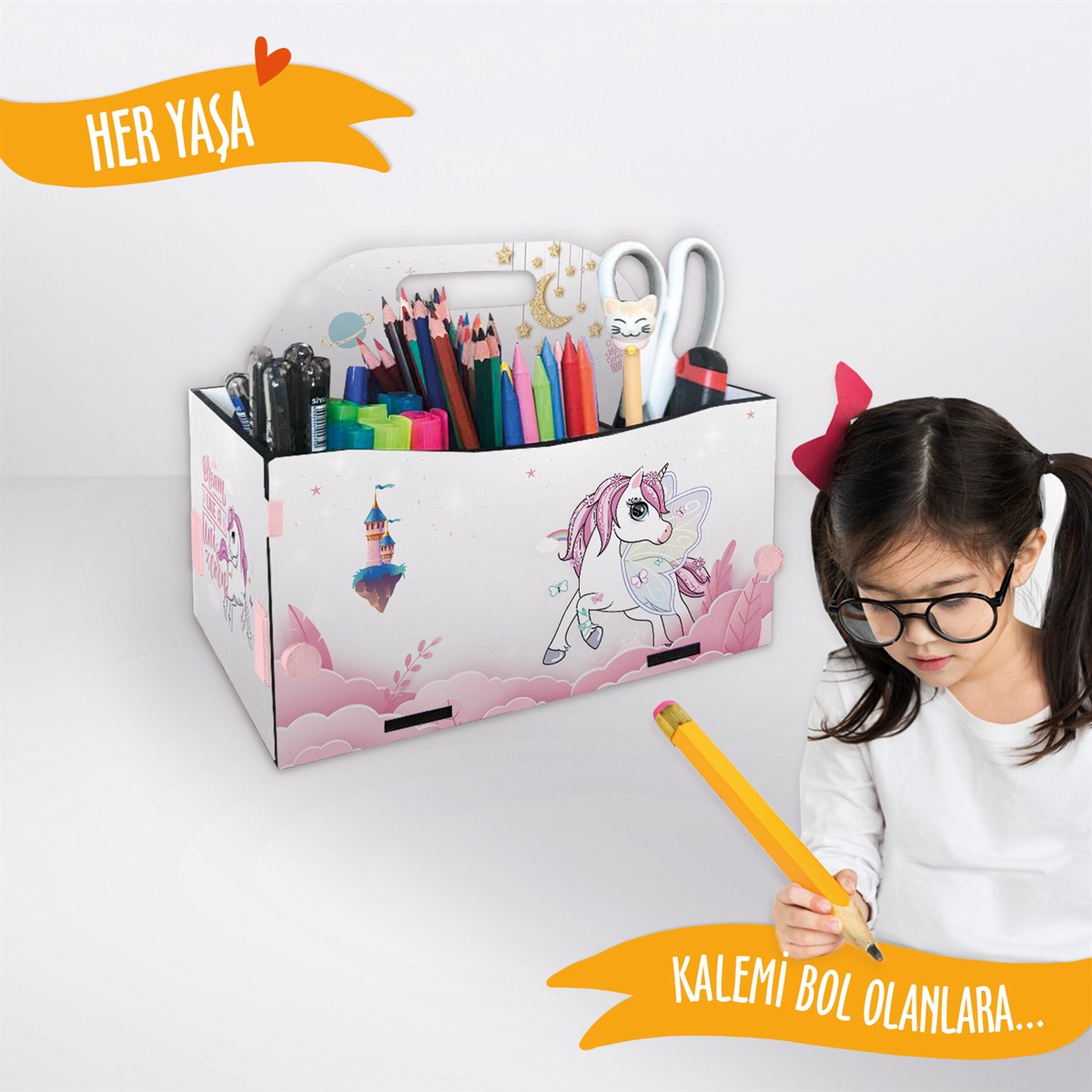 POPCORN KALEMLİK ORGANİZER PONY