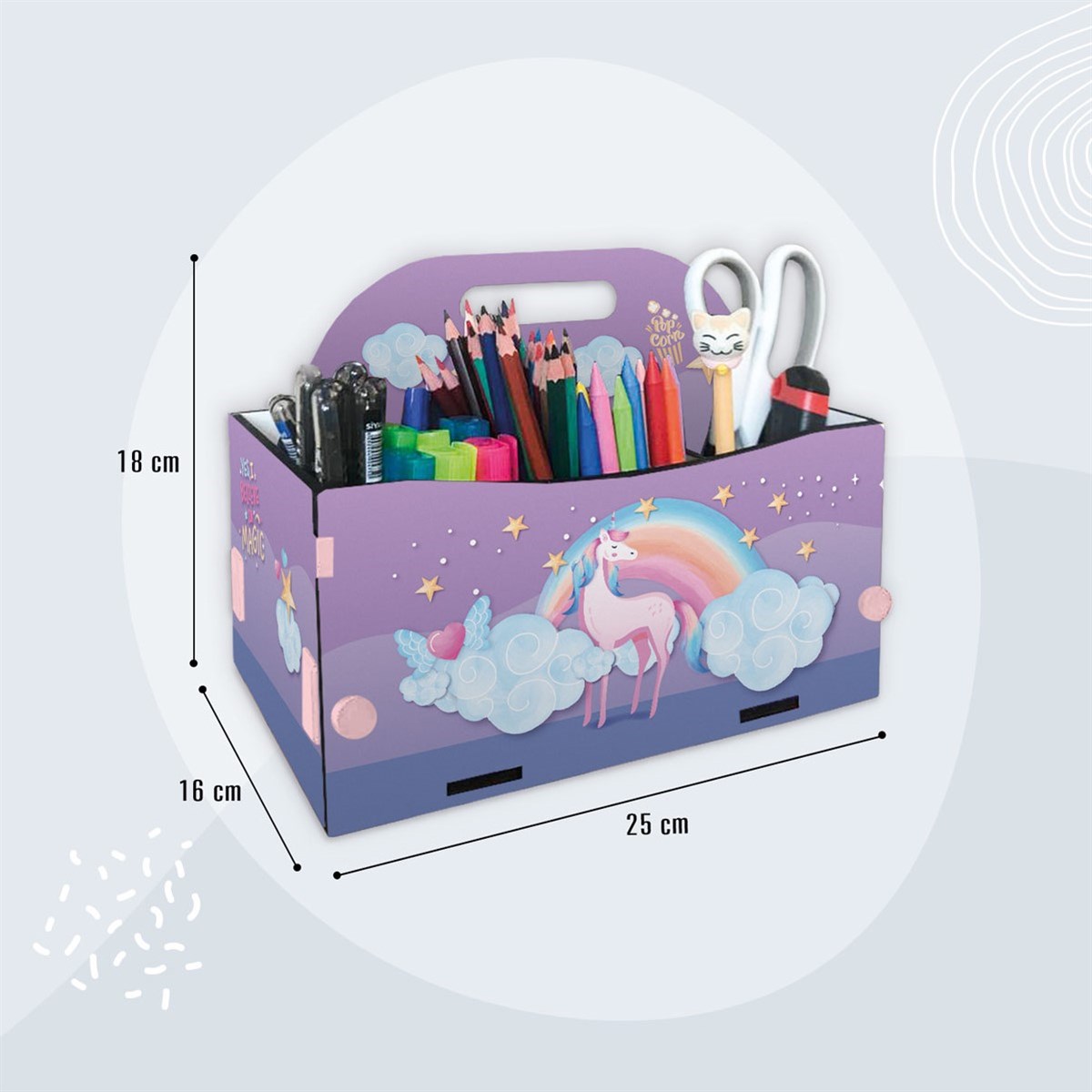 POPCORN KALEMLİK UNICORN