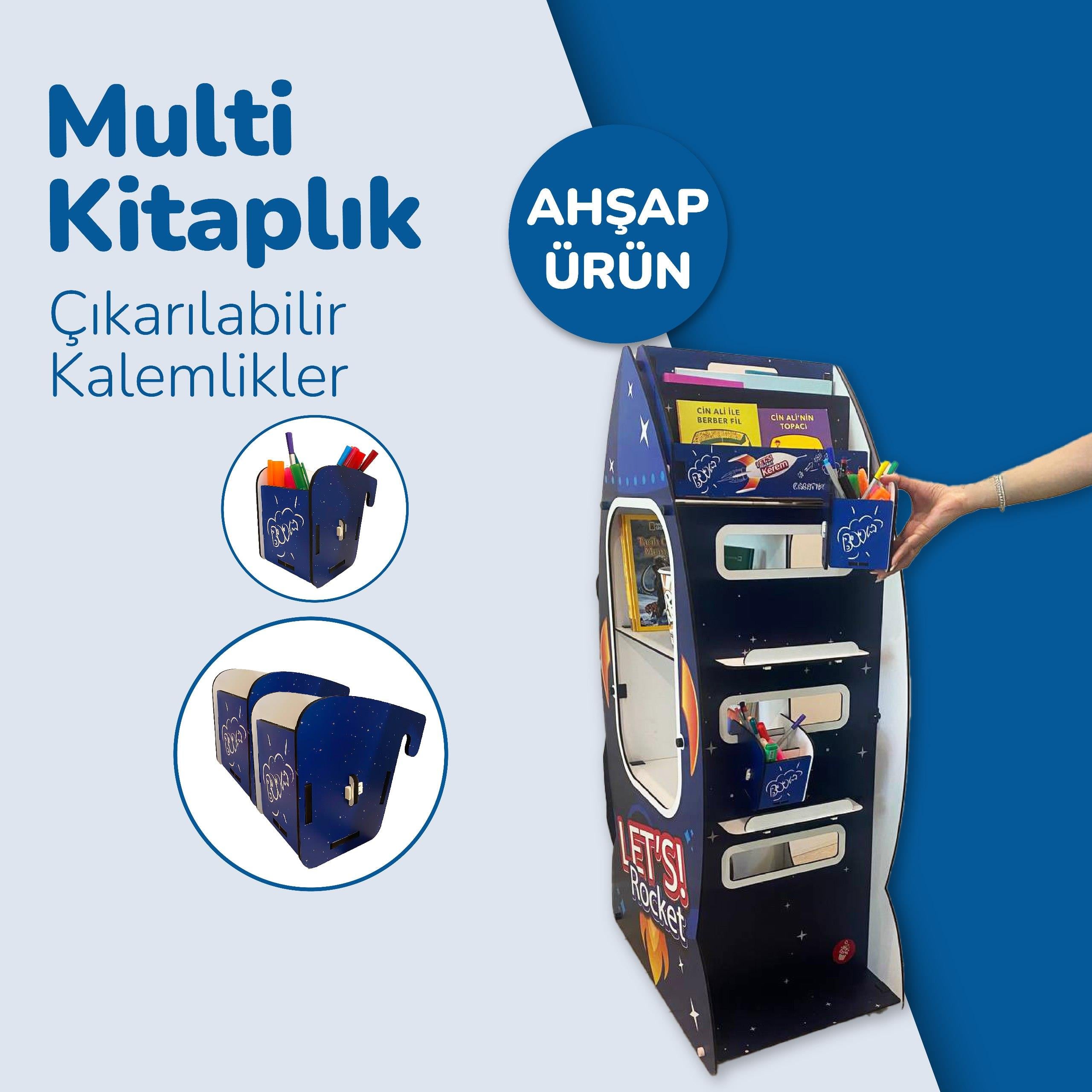POPCORN MULTI KİTAPLIK