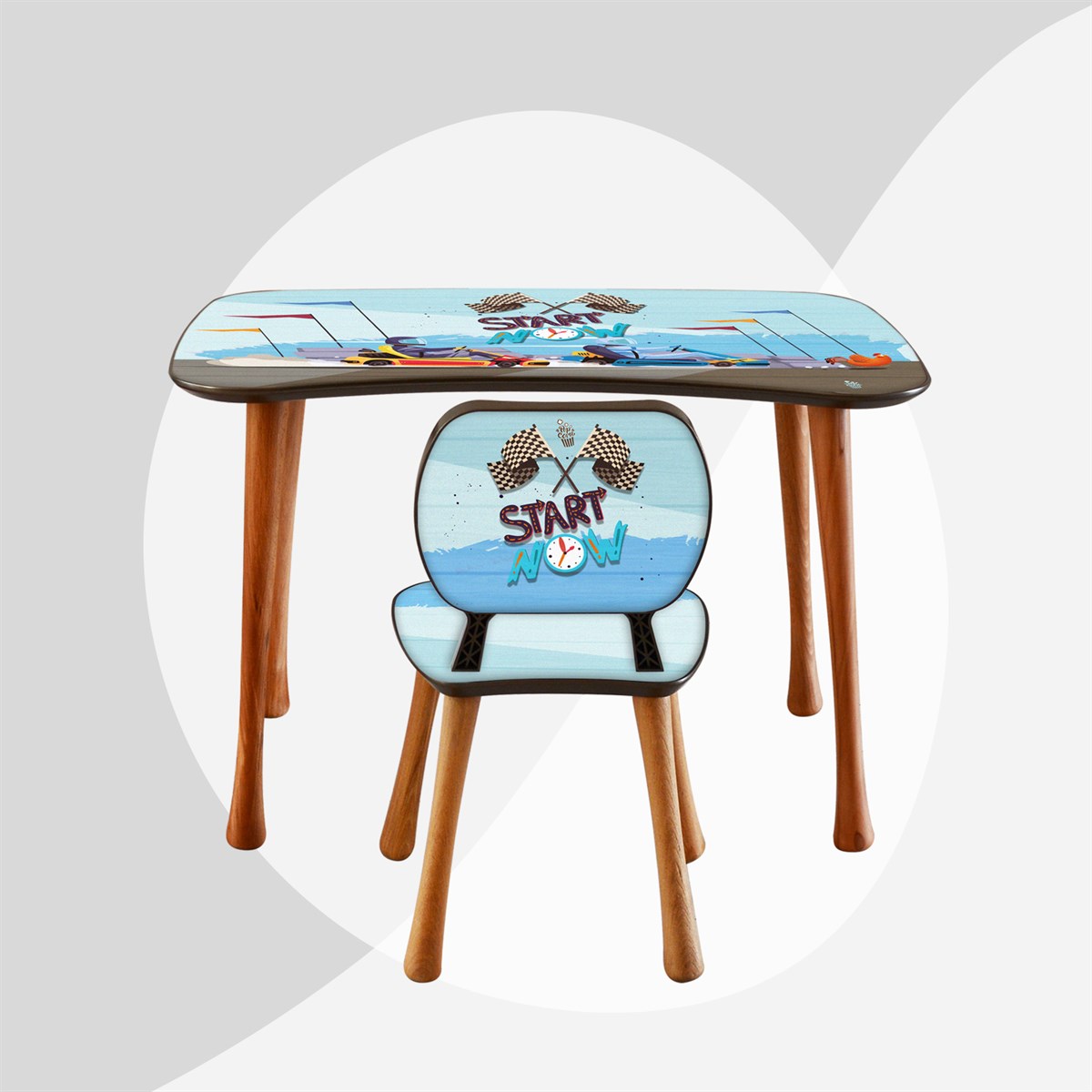 Racing Çalışma Masa Seti (5-9 Yaş)