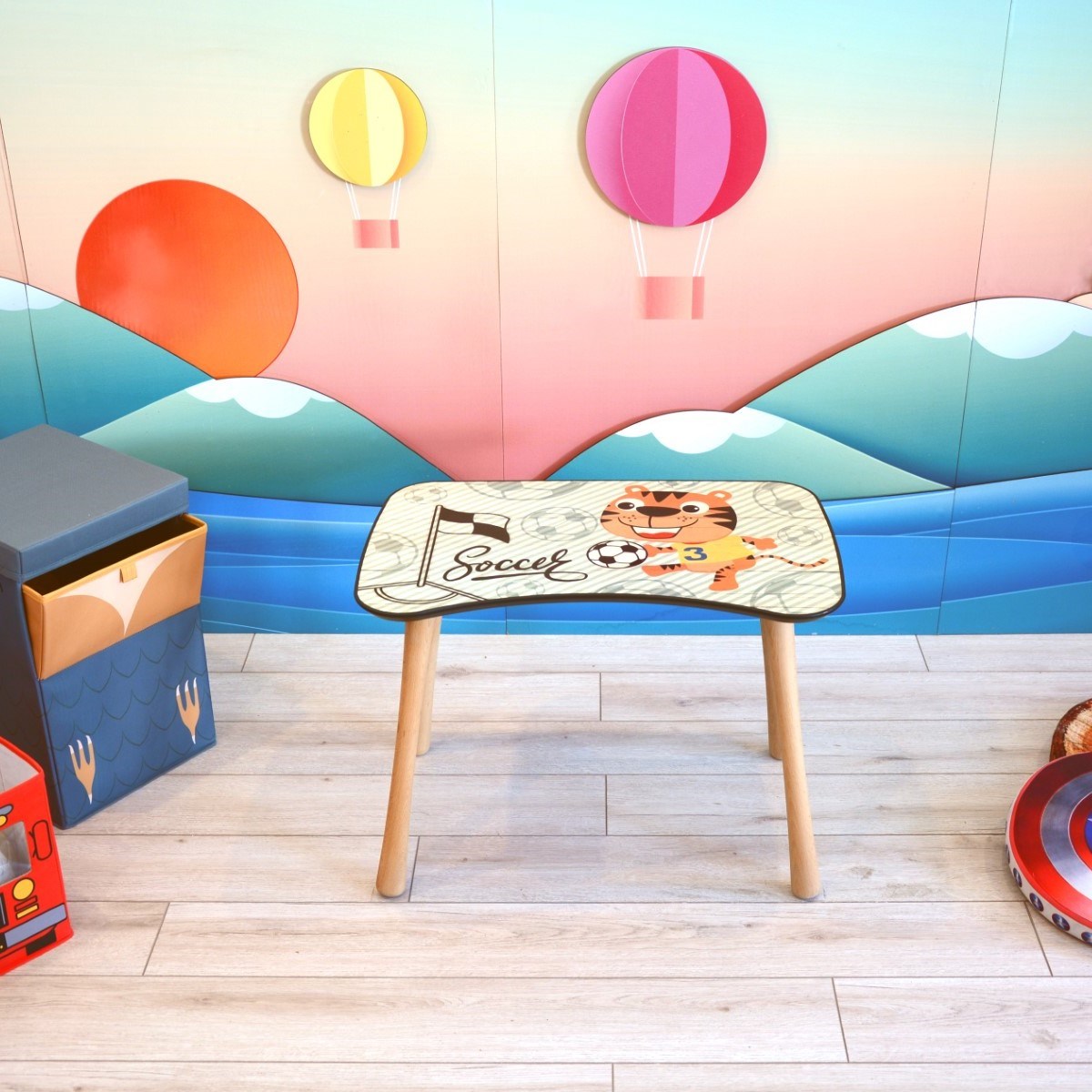 SOCCER TABURELİ MASA SETİ (2-4 YAŞ)