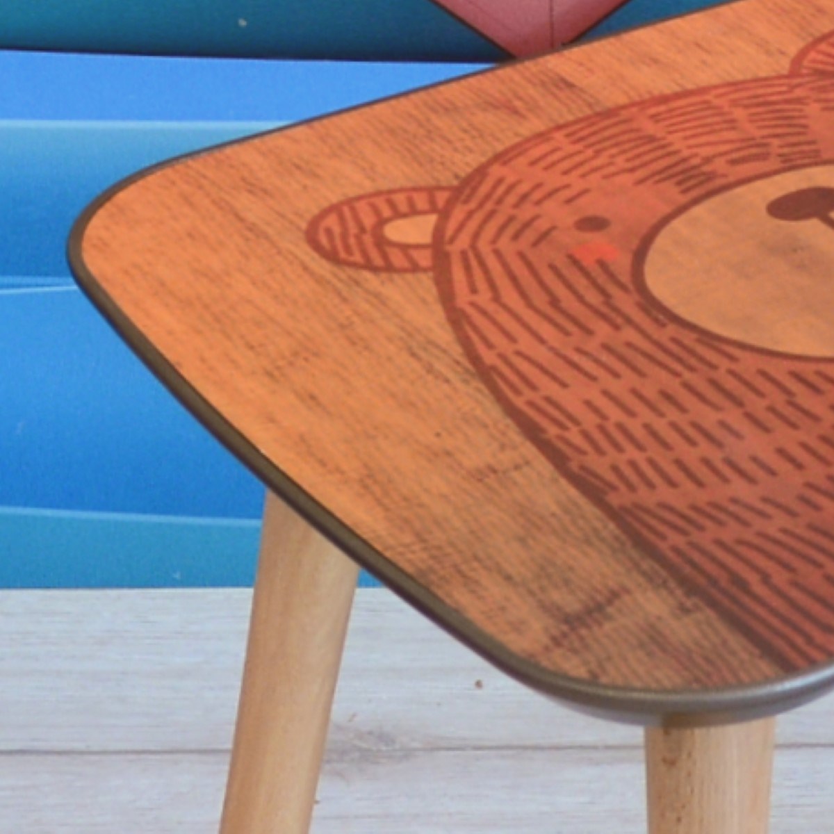 THE BEAR TABURELİ MASA SETI (2-4 YAŞ)