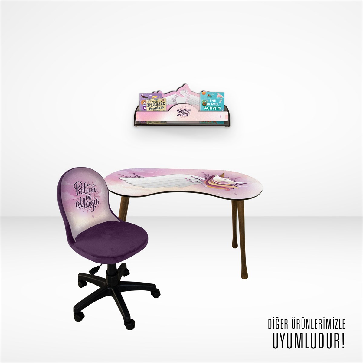 WINGS TEKLİ DUVAR RAFI