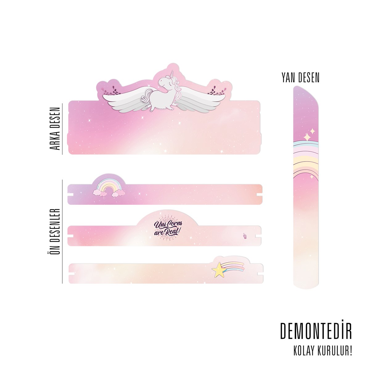 WINGS ÜÇLÜ DUVAR RAFI