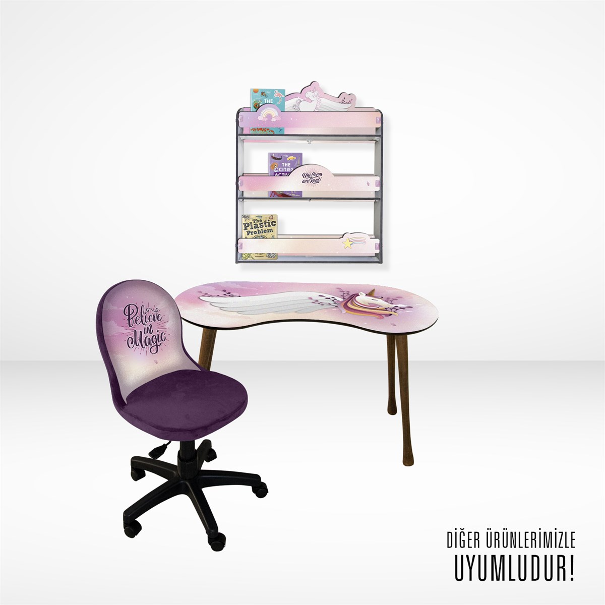 WINGS ÜÇLÜ DUVAR RAFI