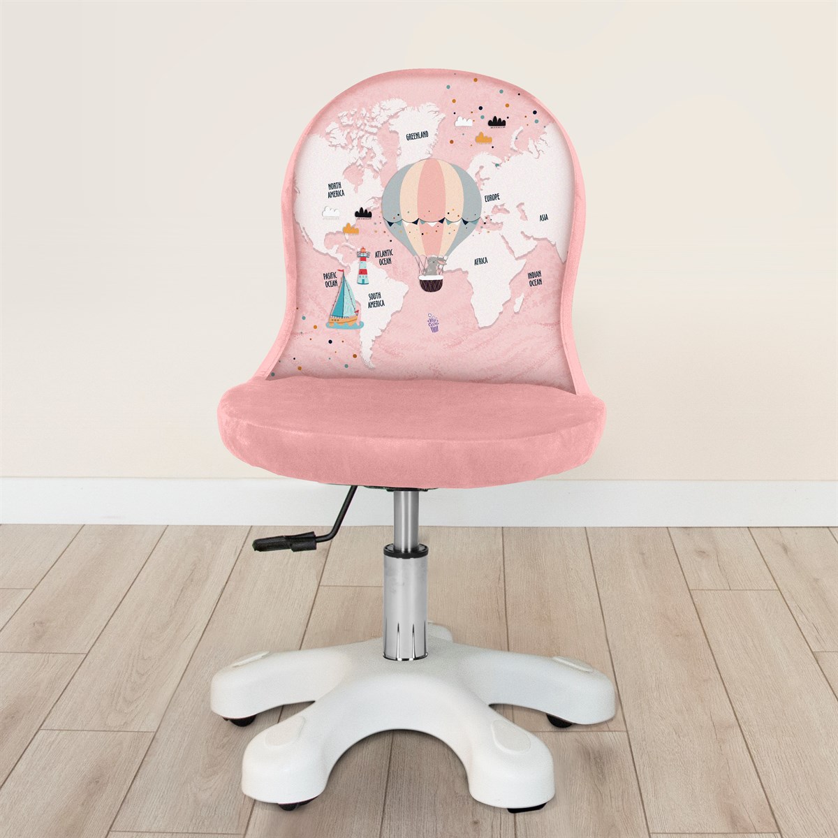 WORLD MAP KIZ ÇALIŞMA MASA SETİ