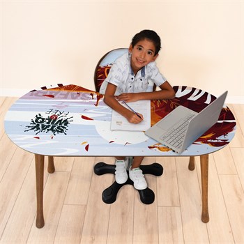 ASLAN KRAL ÇALIŞMA MASA SETİ (8-14 YAŞ)