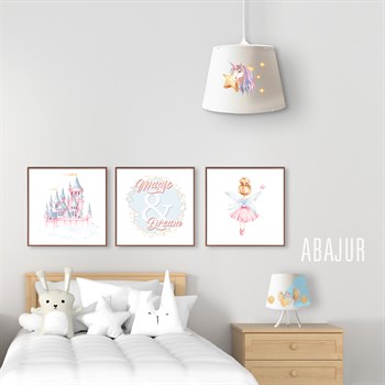 AY PERİSİ KONİK ABAJUR