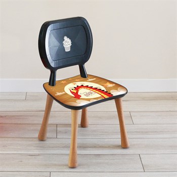 Back to School Erkek Aktivite Sandalye (2-4 Yaş)