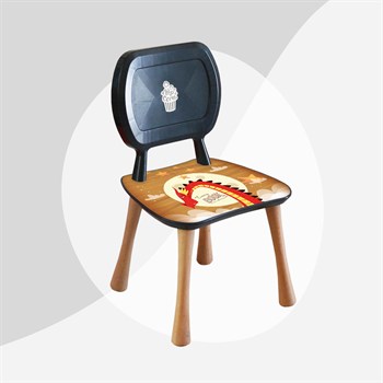 Back to School Erkek Aktivite Sandalye (2-4 Yaş)