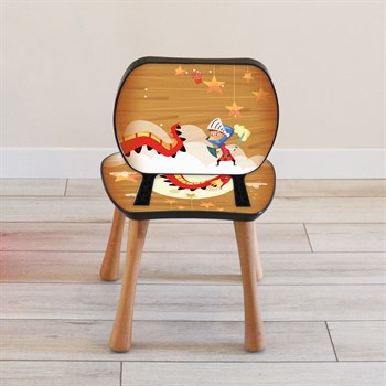 Back to School Erkek Aktivite Sandalye (2-4 Yaş)