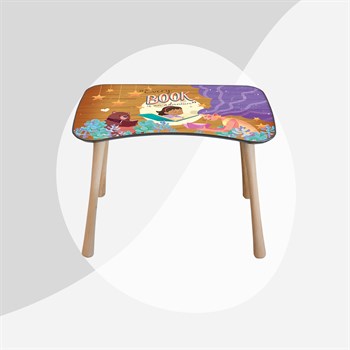 Back to School Sandalyeli Aktivite Masa Seti (2-4 Yaş)