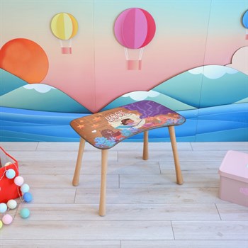 BACK TO SCHOOL TABURELİ MASA SETİ KIZ (2-4 YAŞ)