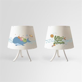 BALİNA KONİK ABAJUR