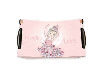 BALLERINA OYUNCAK KUTUSU - SANDIK