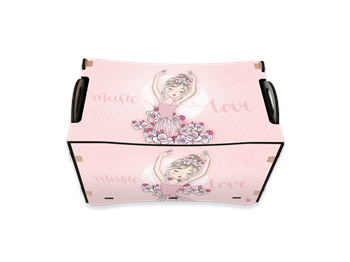 BALLERINA OYUNCAK KUTUSU - SANDIK