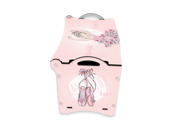 BALLERINA OYUNCAK KUTUSU - SANDIK