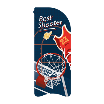 BASKETBALL LOU KİTAPLIK - SEPERATÖRLÜ