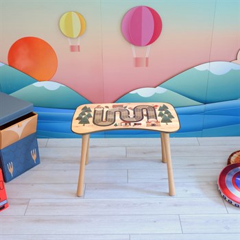 CARS TABURELİ MASA SETİ (2-4 YAŞ)