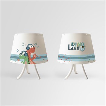 CUTE DINO KONİK ABAJUR