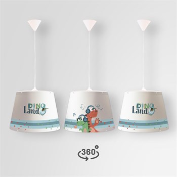 CUTE DINO KONİK SARKIT AYDINLATMA (LARGE)