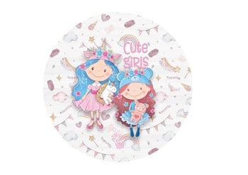 CUTE GIRLS AKTİVİTE TABURESI (2-5 YAŞ)