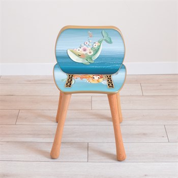 Denizkızı Board Aktivite Sandalye (5-9 Yaş)
