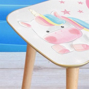 DREAM UNICORN TABURELİ MASA SETİ (2-4 YAŞ)