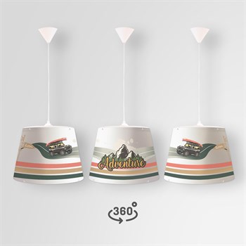 EXPLORER KONİK SARKIT AYDINLATMA (LARGE)