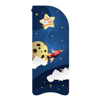 GEZEGENLER LOU KİTAPLIK - SEPERATÖRLÜ