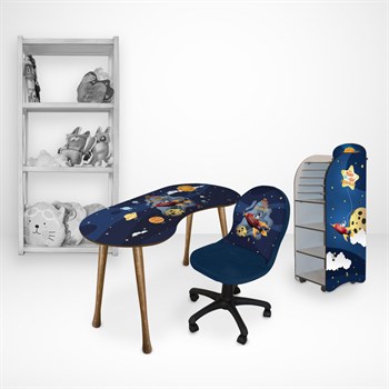 GEZEGENLER LOU KİTAPLIK - SEPERATÖRLÜ