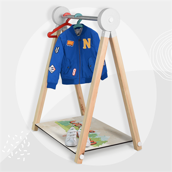 NATURA SERİSİ LITTLE INDIAN ELBİSE ASKISI