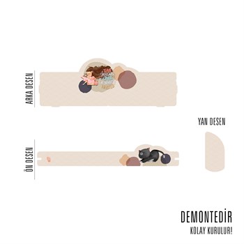 PETTING TEKLİ DUVAR RAFI