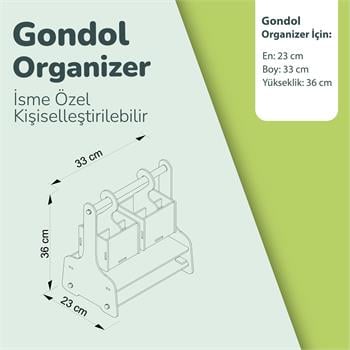 POPCORN GONDOL ORGANIZER ERKEK