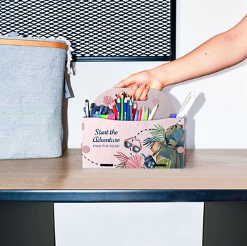 POPCORN KALEMLİK WORLD MAP KIZ