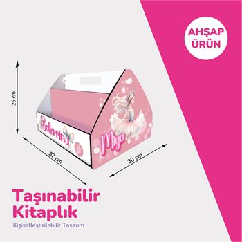 POPCORN TAŞINABİLİR KİTAPLIK BALLERINA